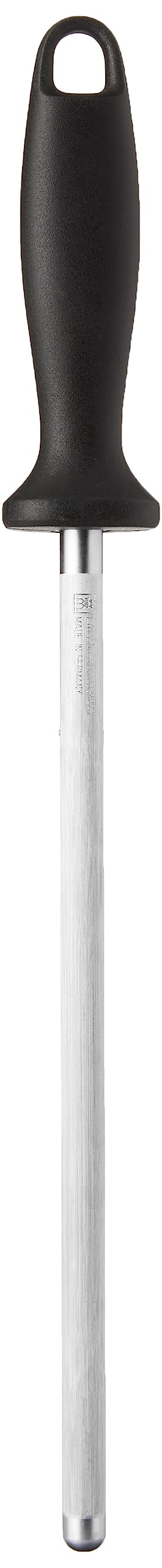 ZWILLING Wetzstahl/Wetzstab, verchromt, Klingenlänge 26 cm, Ergonomischer Kunststoffgriff mit Aufhän
