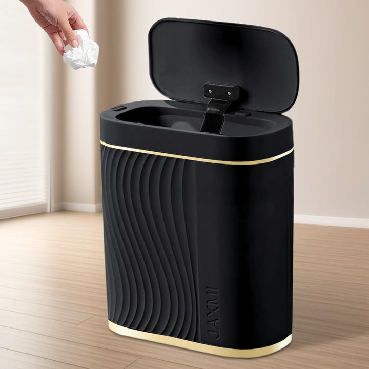 Mülleimer mit Sensor 8L Badezimmer Mülleimer,Automatischer Mülleimer mit Deckel Mülleimer Schmal - G