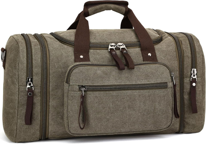 DORRISO Mode Herren Reisetasche Grosse Kapazität Erweiterbar Sporttasche 40L Elegant Handgepäck Tasc