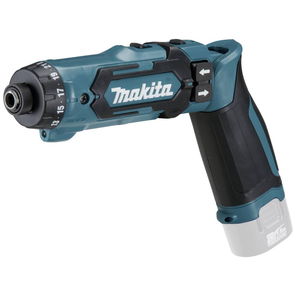 Makita Akku-Knickschrauber (7,2 V, ohne Akku, max. Drehmoment 8,0 Nm, 2-Gang Getriebe, 21-fache Dreh