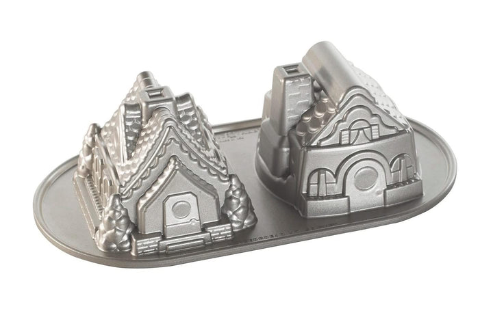 Nordic Ware Motivbackform, Backform Hexenhaus 2er klein, NW-Backformen