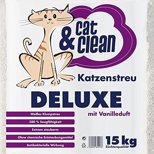 Cat & Clean Katzenstreu Der Extraklasse Klumpendes Einstreu Extrem Saugfähig Naturprodukt Aus Benton