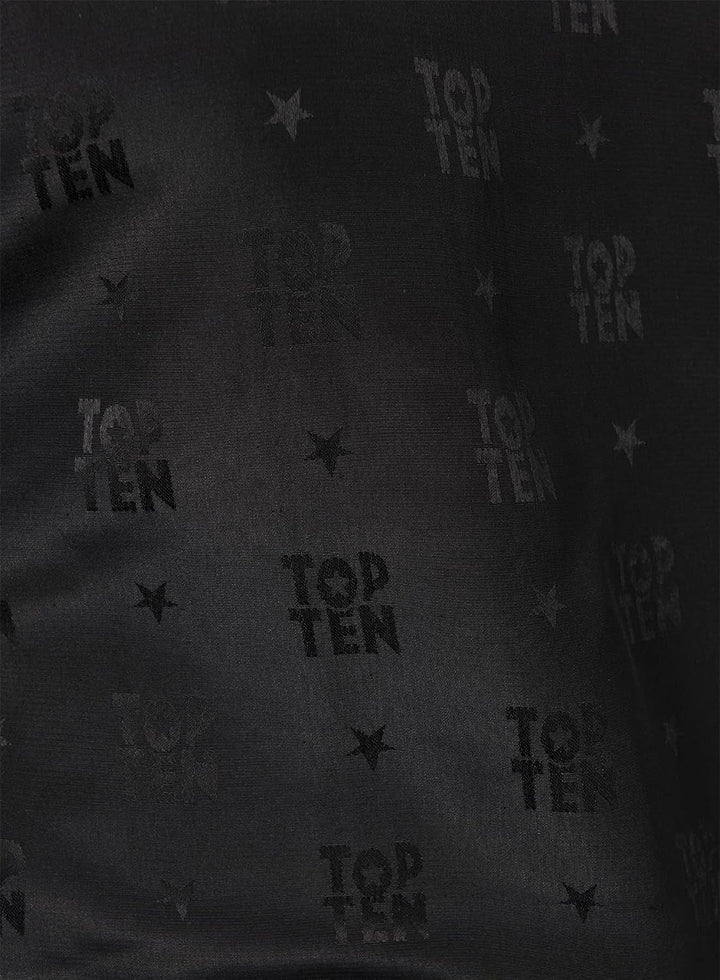 TopTen Kickboxuniform „Bow“ Schwarz - Blau - Weiss XXL, Schwarz - Blau - Weiss XXL