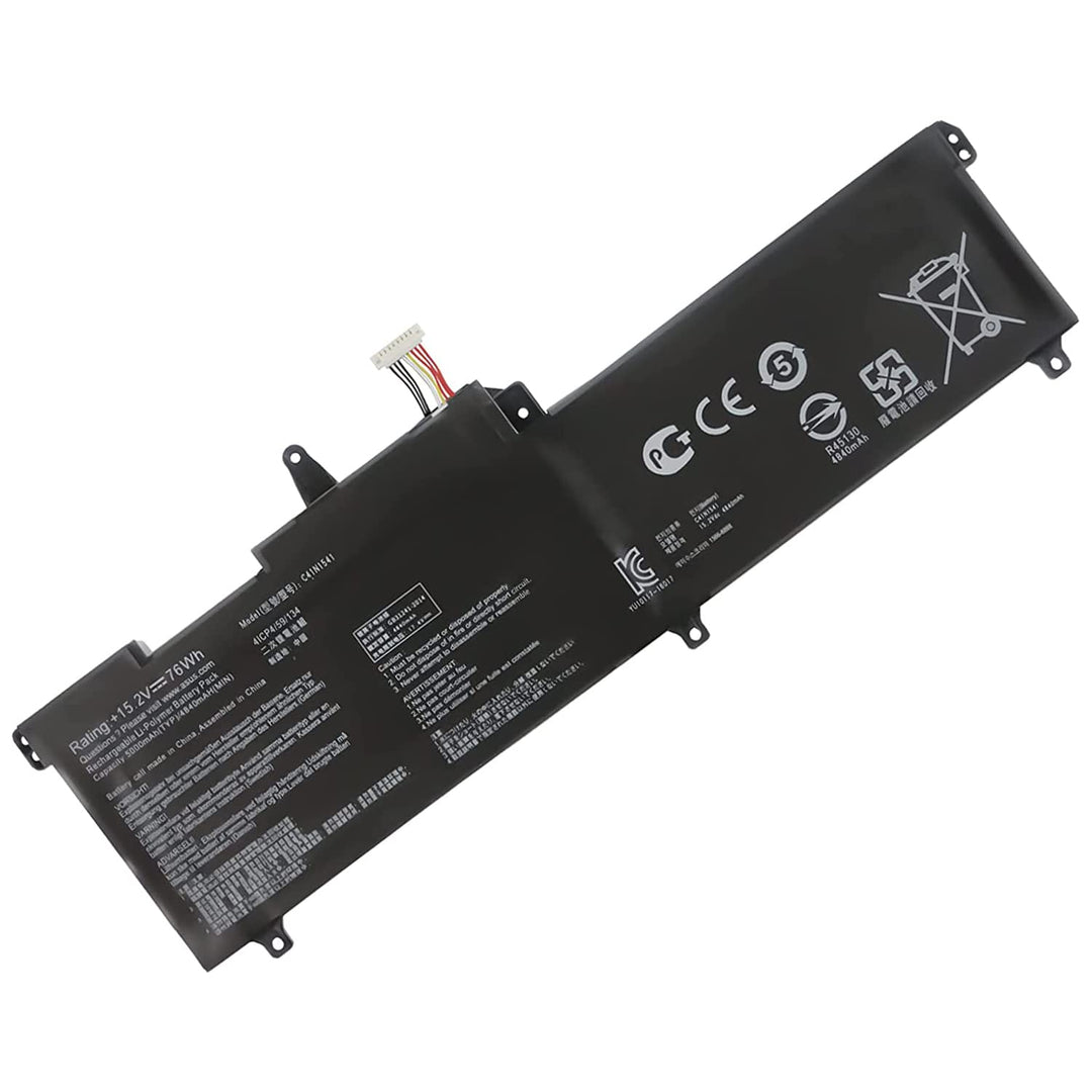 XITAIAN 15.2V 76Wh 4840mAh C41N1541 Ersatz Laptop Akku für Asus ROG Strix GL702V GL702VT GL702VM1A G
