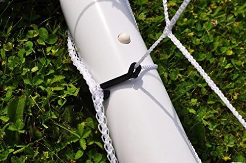 POWERSHOT Fussballtor Profi - 1,8 x 1,2m - aus uPVC - WETTERFEST - Inkl. Klicksystem und Zubehör 1,8
