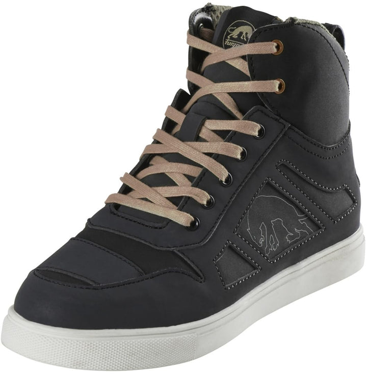 Furygan Damen Angie D3o Motorradstiefel 41 EU Schwarz Goldfarben, 41 EU Schwarz Goldfarben