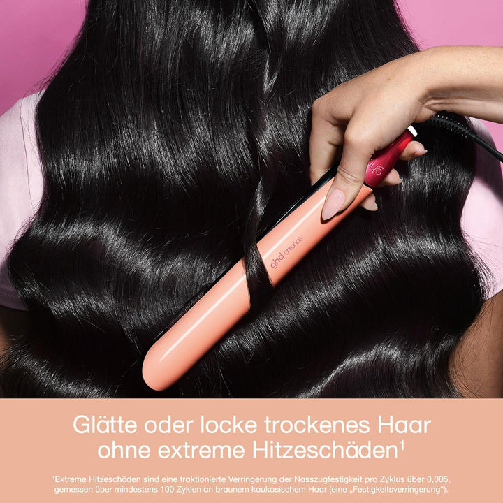 ghd chronos Glätteisen: Fortschrittlichster smarter Styler, für alle Haartypen, 26mm Platten, 3x sch