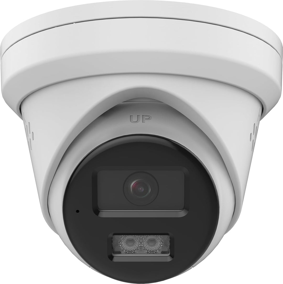 HiLook by HIKVISION Überwachungskamera aussen 4K/8MP Auflösung, ohne WLAN, LAN/PoE kabelgebunden, Ka