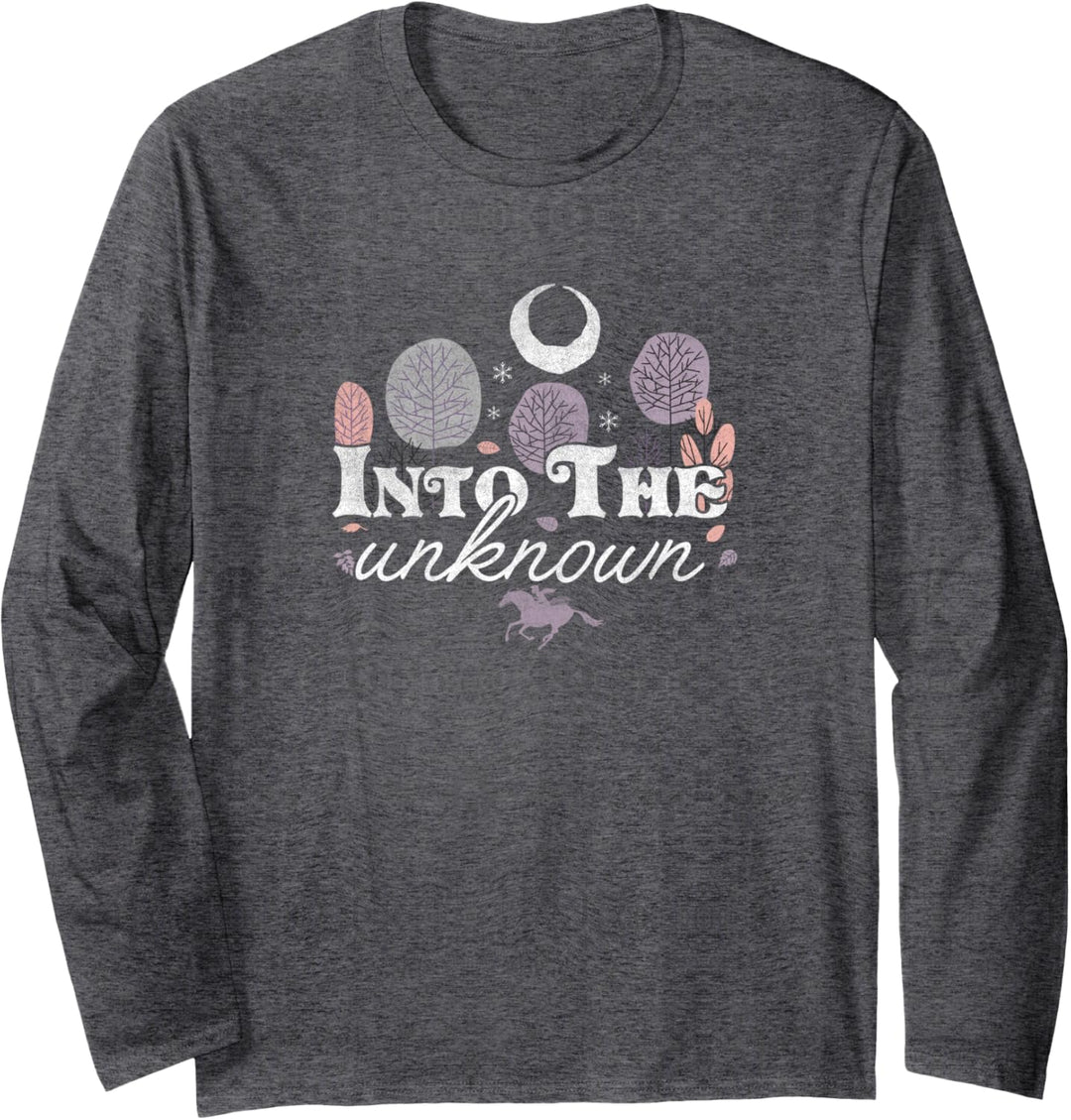 Disney Frozen 2 Into The Unknown Text Langarmshirt