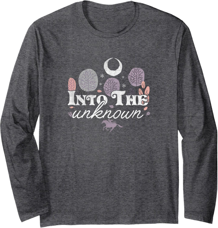 Disney Frozen 2 Into The Unknown Text Langarmshirt