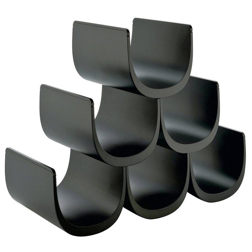 Alessi Noè| GIA13 B - Flaschenregal in Modulbauweise Design, Thermoplastisches Harz, 15,5 x 10 x 11.