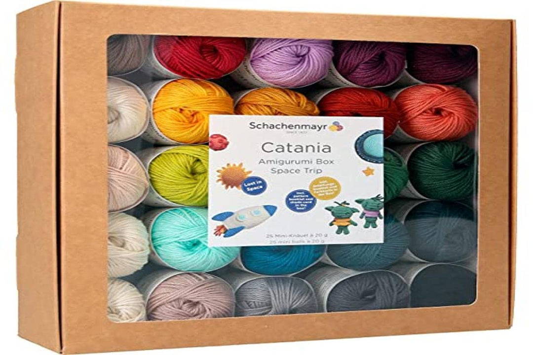 Schachenmayr Catania Amigurumi Box 13 9891210, mit Anleitung (deutsch) und Farbkarte in der Box, Spa