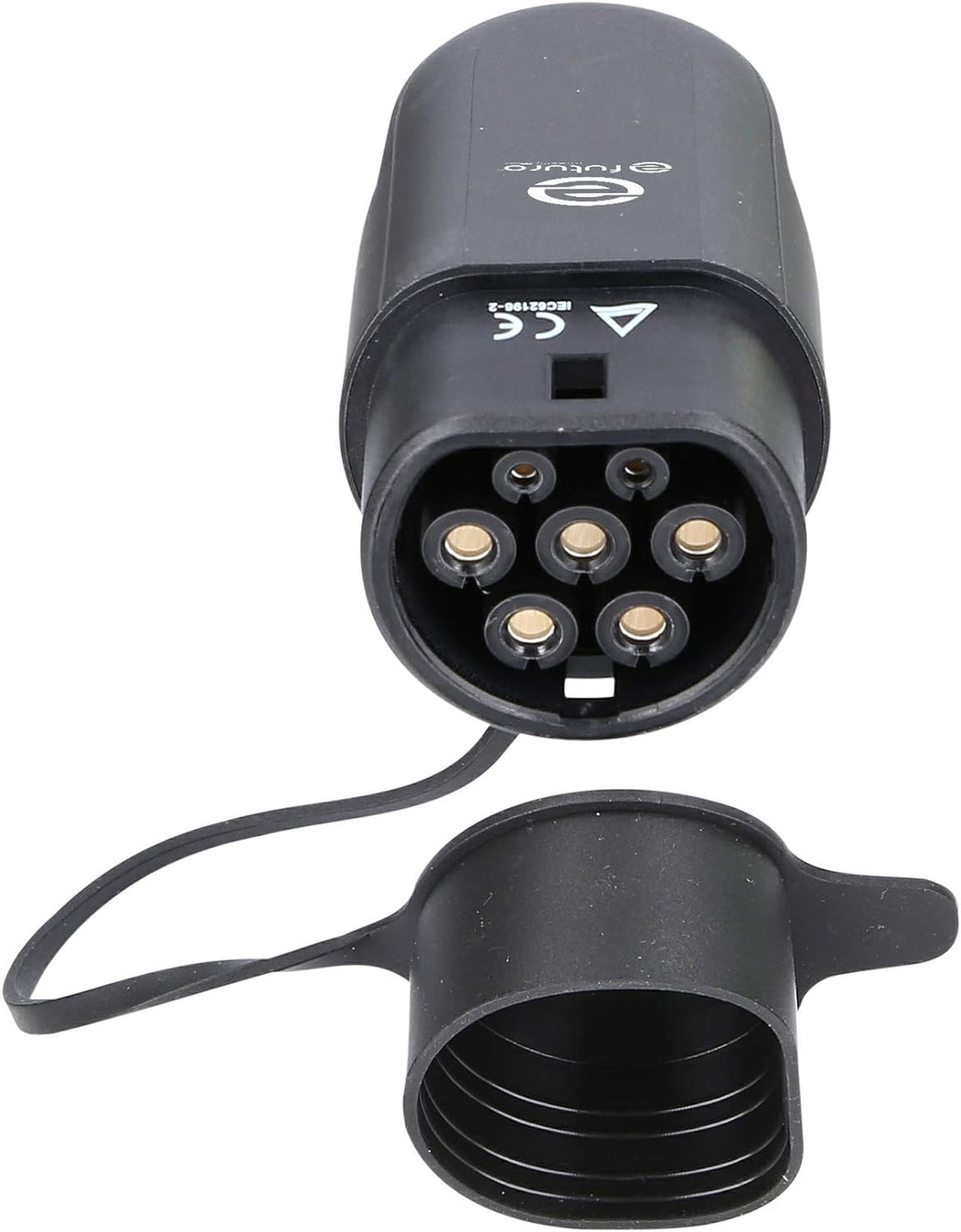 KS Tools 117.7385 efuturo link Spiral-EV-Ladekabel Typ 2 | 22 kW | 400 V dreiphasig 32A | Typ 2 auf