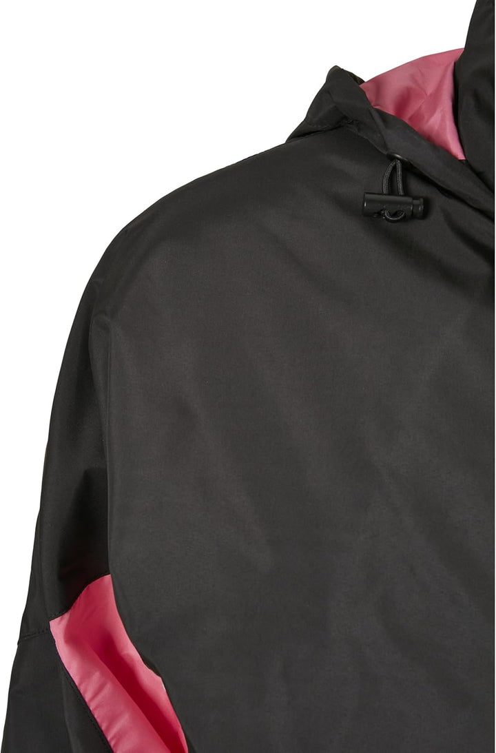 Starter Black Label Damen Ladies Starter Colorblock Halfzip Windbreaker Jacke XS black/pinkgrapefrui