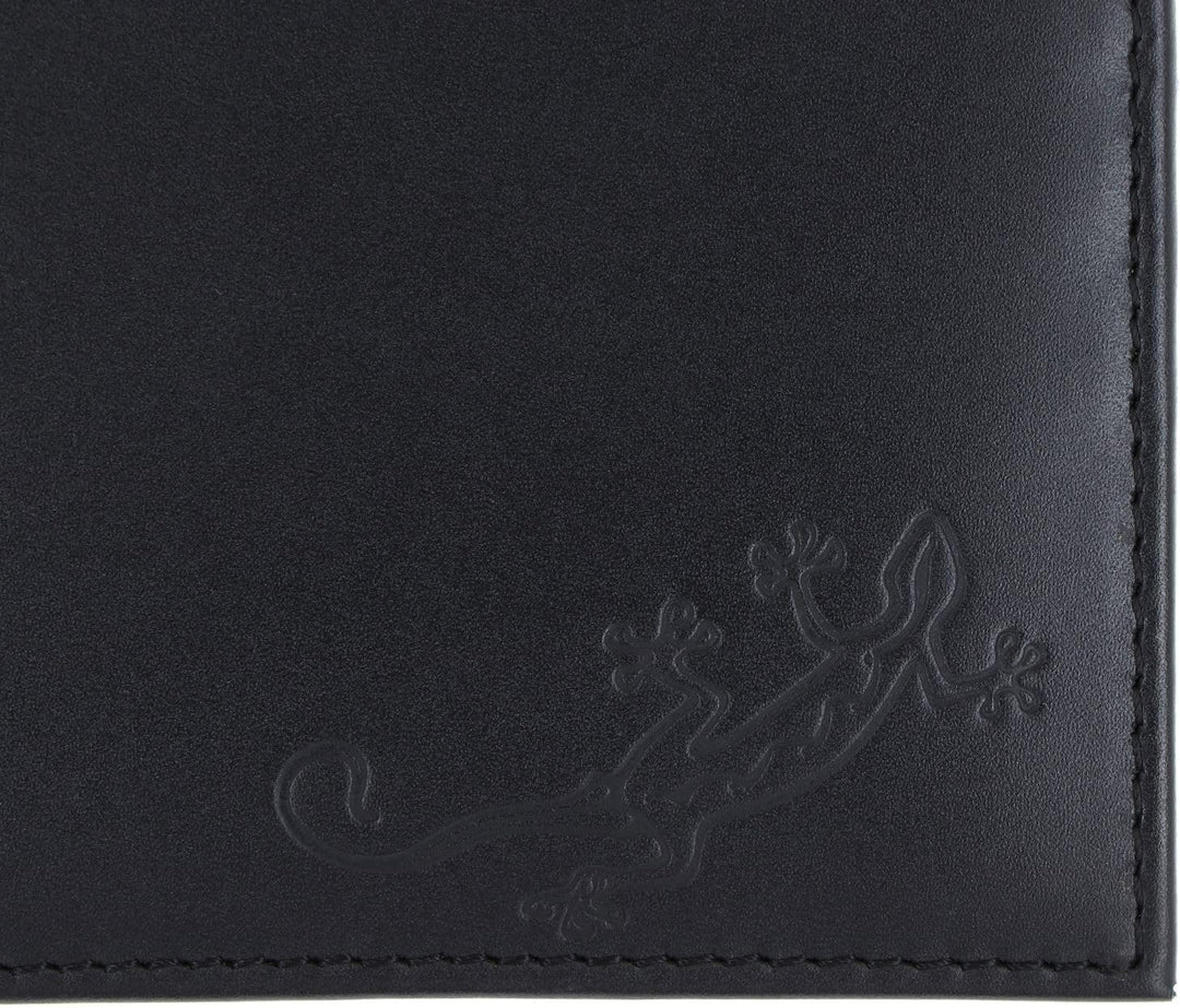 Oxmox Leather-Querscheinbörse 6cc 12 cm RFID lizard, Einheitsgrösse