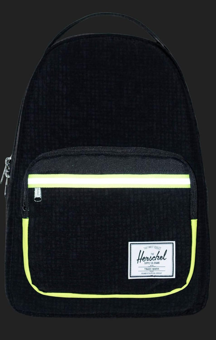 Herschel Unisex Miller Rucksack Einheitsgrösse Black Enzyme Ripstop/Black/Safety Yellow, Einheitsgr&