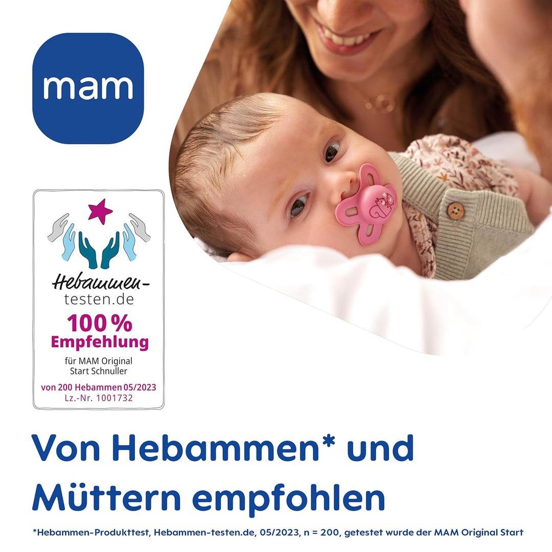 MAM Easy Start Anti-Colic Neugeborenen-Set | 0+ Mon | Babyflaschen-Set | 94% Akzeptanz &amp; 96% Hebamme