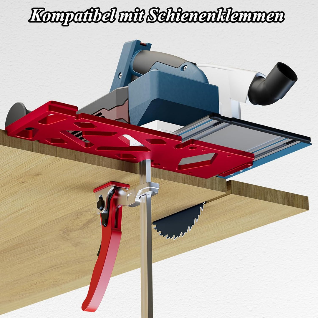 CNC-gefräster 90° Winkelanschlag Kompatibel mit Bosch FSN Führungsschiene – Präziser, Vertikaler Sch
