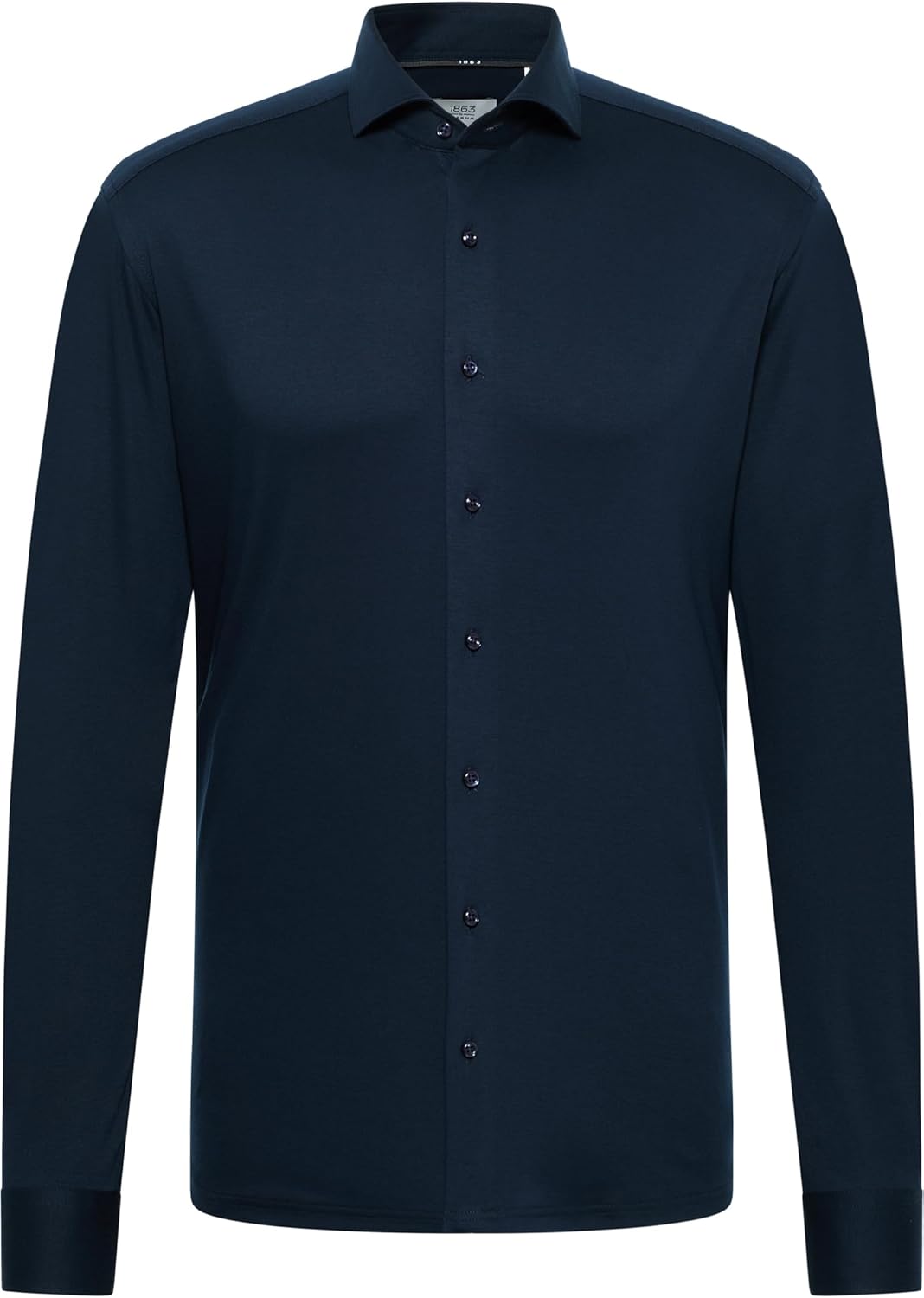 ETERNA Male Jersey Shirt MODERN FIT 39 Kragen / 67 Ärmel Dunkelblau, 39 Kragen / 67 &#xC4;rmel Dunke