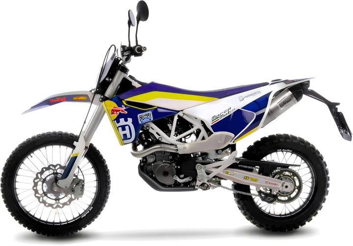 Endschalldämpfer LeoVince SLIP-ON SBK LV ONE EVO, Edelstahl, Carbon Kappe, mit Zulassung für Husqvar