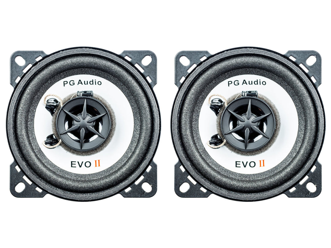 EVO II 10.2, 10 cm 2 Wege Coax Auto Lautsprecher Armaturenbrett