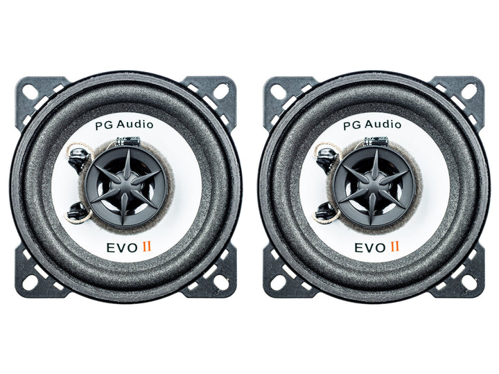 EVO II 10.2, 10 cm 2 Wege Coax Auto Lautsprecher Armaturenbrett