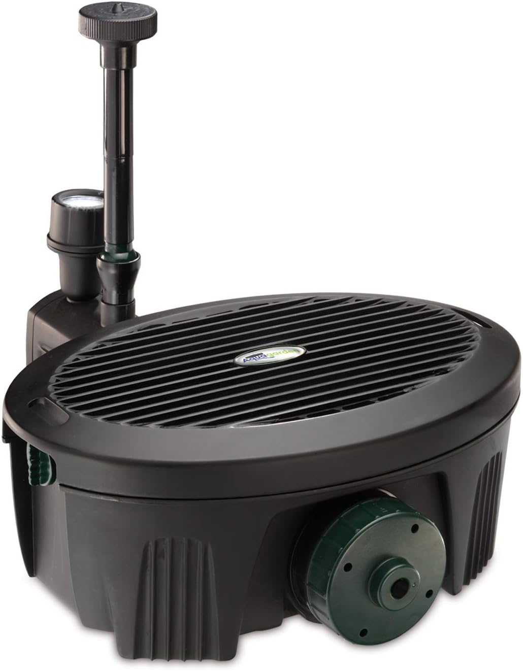Aqua Garden Inpond 2000, Teich- und Wasserpumpe, Filter, UV-Klärer, LED-Strahler und Springbrunnen,