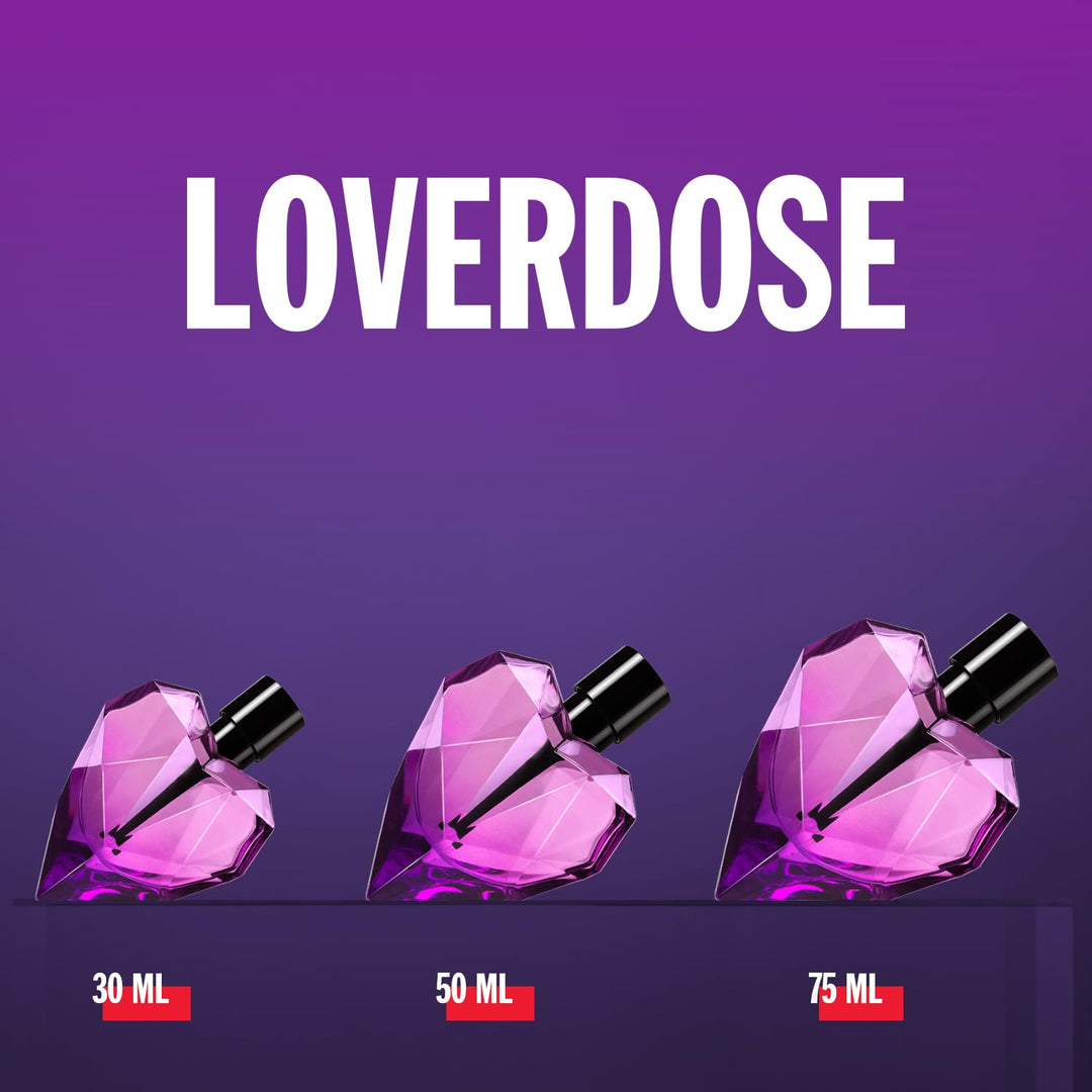Diesel Loverdose Parfüm für Damen | Eau de Parfum Spray | Langanhaltend | Orientalisch-blumiger Frau