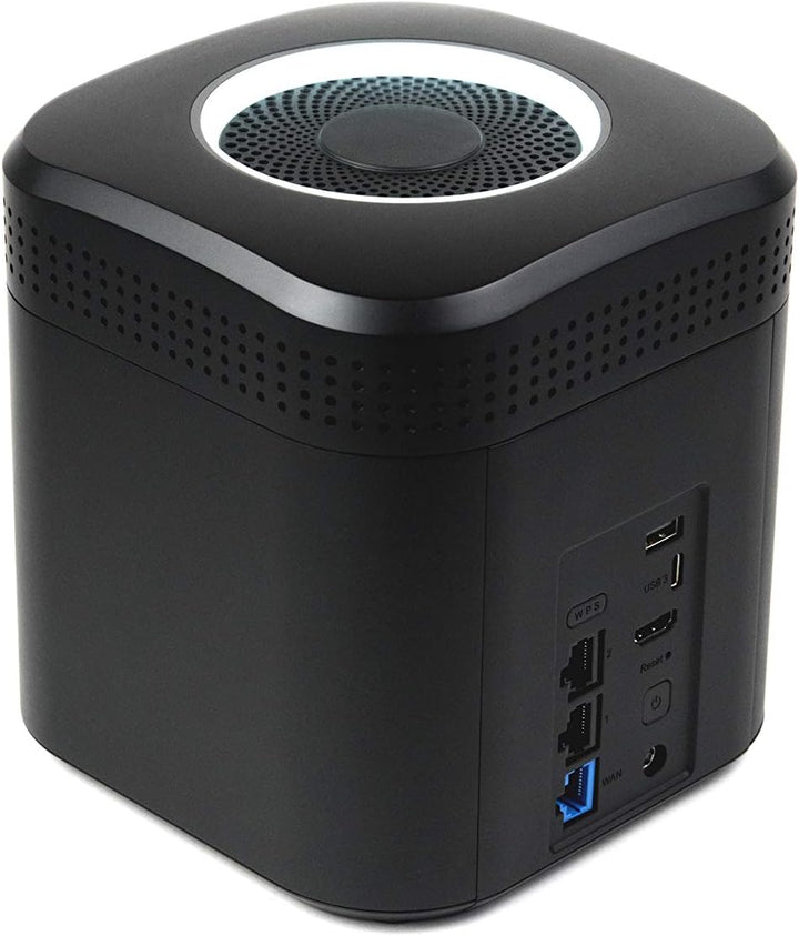 Amber Plus - Amber PRO 4TB (2TB*2), Personal Home Cloud Server, NAS - Dual-Band WiFi Router, Docker