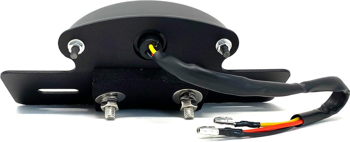Alchemy Parts Schwarz Sehr Hell E-Geprüft Klarglas Rot LED Heck Bremsleuchte mit Nummernschild Numme