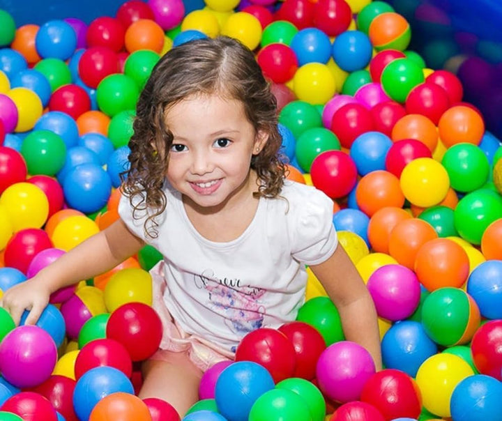 Martom Bunte Bälle für Bällebad 7/6cm Babybälle Plastikbälle Baby Spielbälle 100-2000 Stuck (7cm, 40