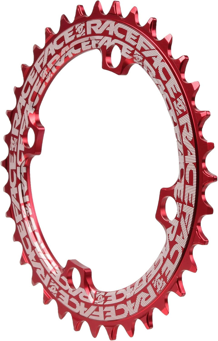 Race Face schmales breites Einzel-Kettenblatt 104 x 36T Rot, 104 x 36T Rot