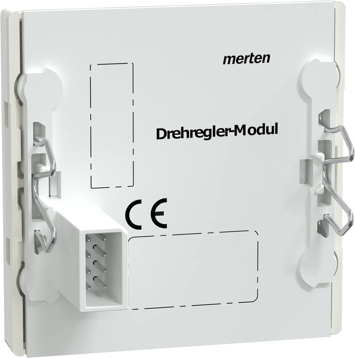 Schneider Electric Merten MEG5252-0319 Drehregler-Modul mit 4 Tastflächen,Unterputz, polarweiss glän