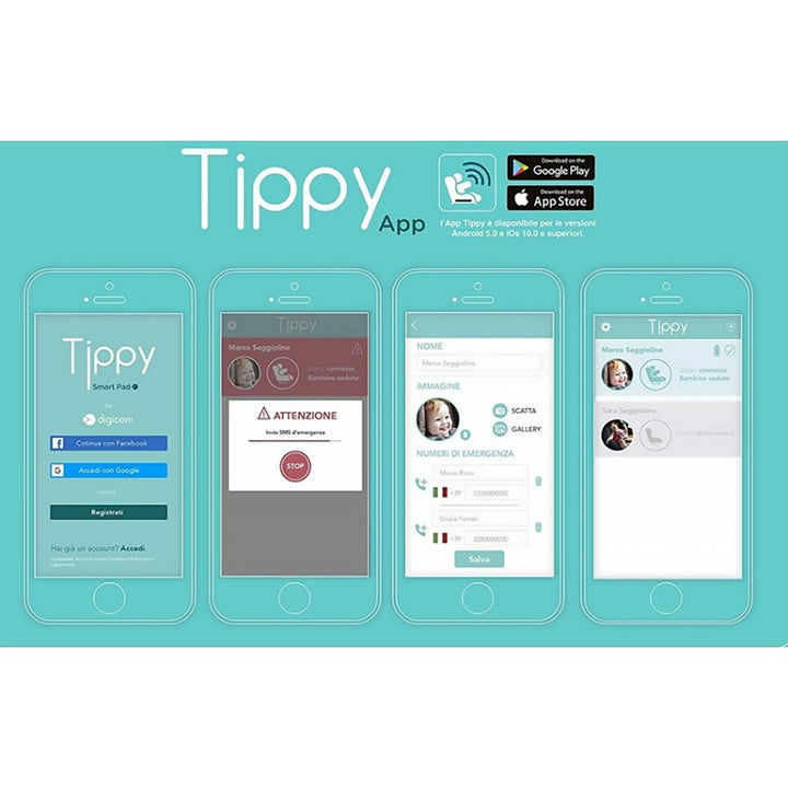 TIPPY PAD Anti-Lauf-Gerät Anti-Bandon-System, Anti-Bandon-System