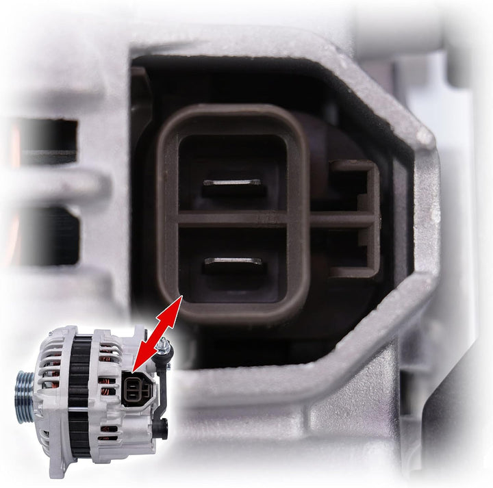 ATEC GERMANY 1x Lichtmaschine 14V 80A Kompatibel mit MAZDA 323 F VI (BJ), 323 S VI (BJ), 626 V (GF),