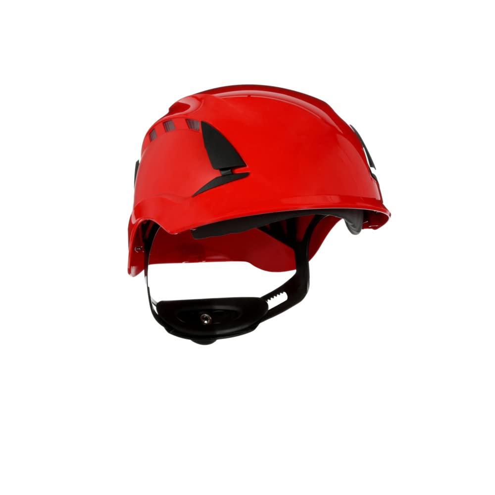 3M SecureFit Schutzhelm, X5505V-CE, rot, belüftet, CE rot Belüftet, rot Belüftet