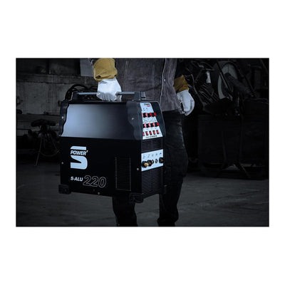 Stamos Germany Alu Schweissgerät WIG AC/DC MMA E-Hand Schweissmaschine für Aluminium Schweissgerät e