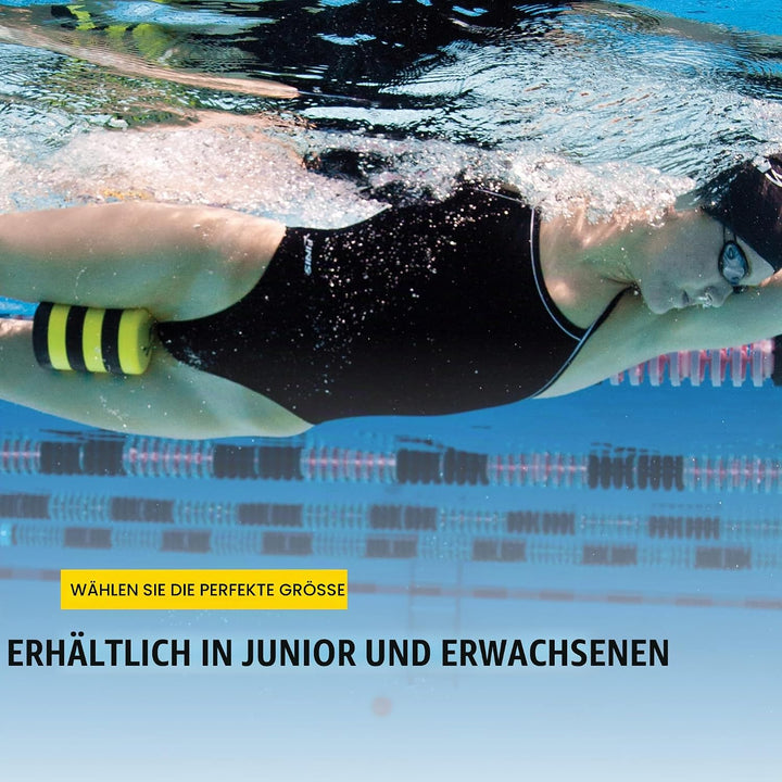 Finis Pull Buoy Foam Ages 12, Yellow/Black, One Size, 0616323200760