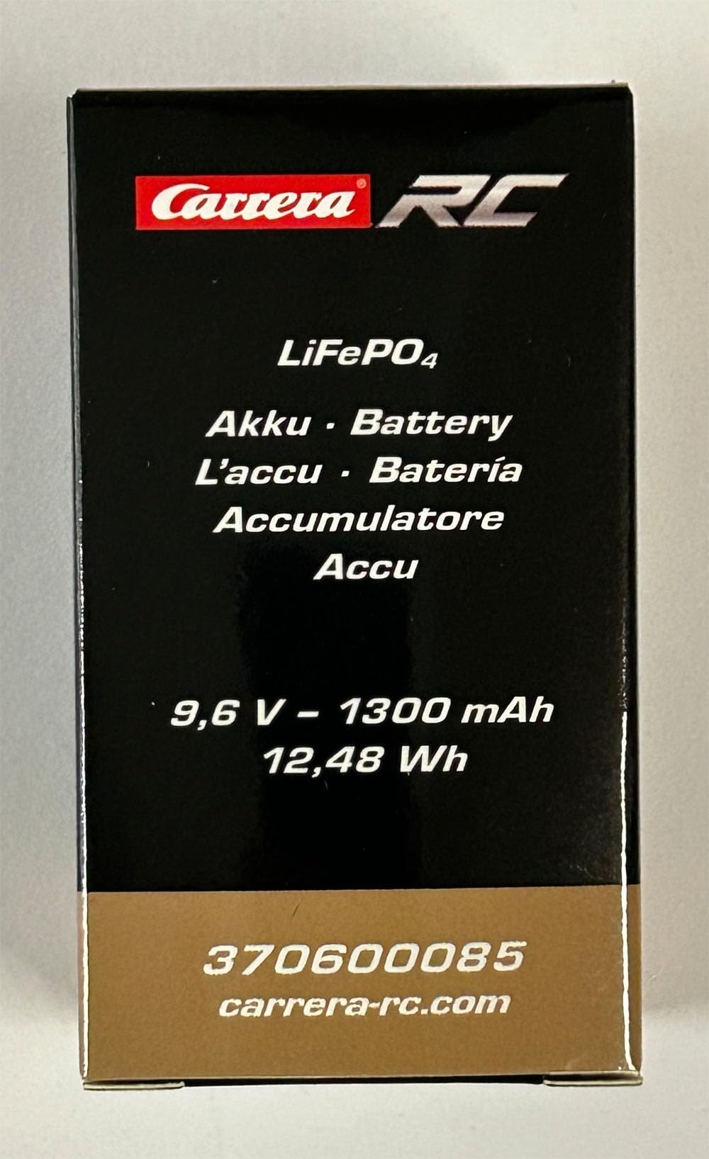 Carrera - 370600085 - LiFePo4 AKKU 9,6V 1300mAH