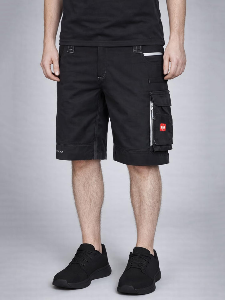 Engelbert Strauss Arbeitshose Short e.s.Motion 2020 dunkelblau/Atoll 46 Schwarz, 46 Schwarz