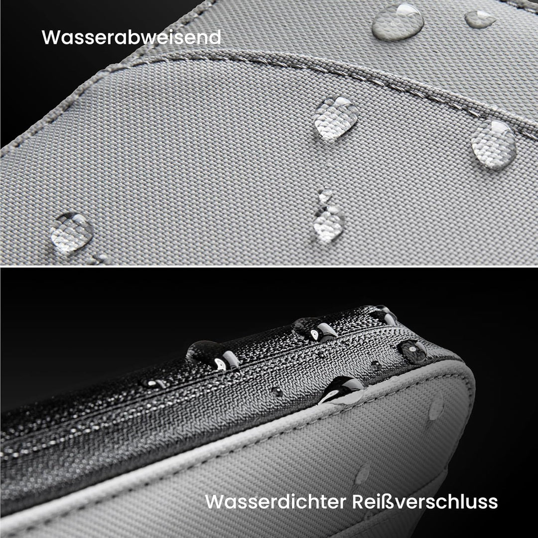 tomtoc Reisepass Tasche für 4-6 Reisepässe, Reisepasshülle Organizer Tasche Etui mit SIM-Kartenhalte