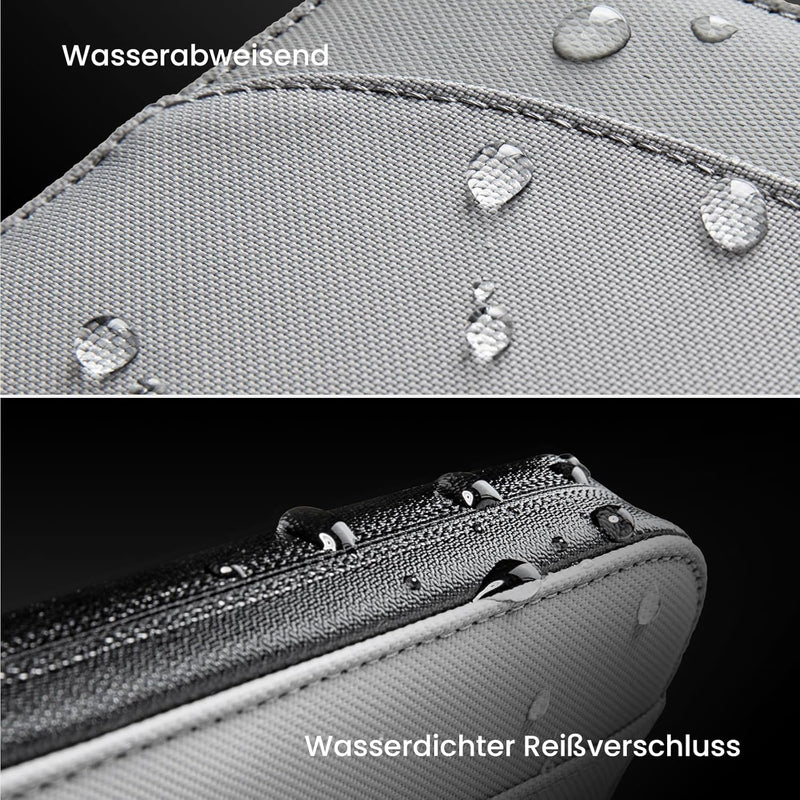 tomtoc Reisepass Tasche für 4-6 Reisepässe, Reisepasshülle Organizer Tasche Etui mit SIM-Kartenhalte