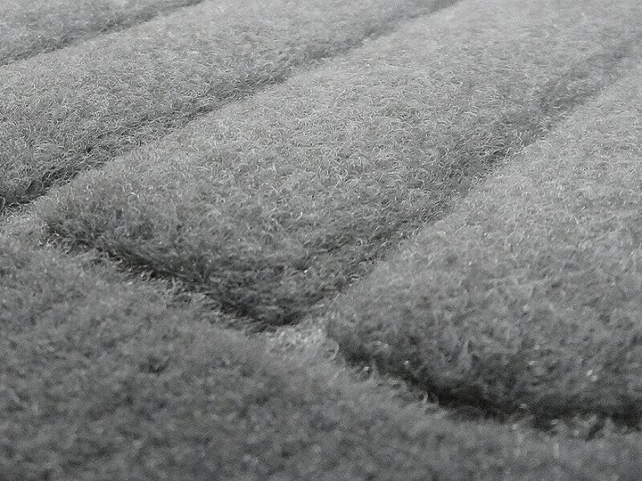 Premium Velourmattenset für Mercedes SLK R170 Bj. 1996 – 2004 PREM GRAU runde Befestigungen Mit Absa