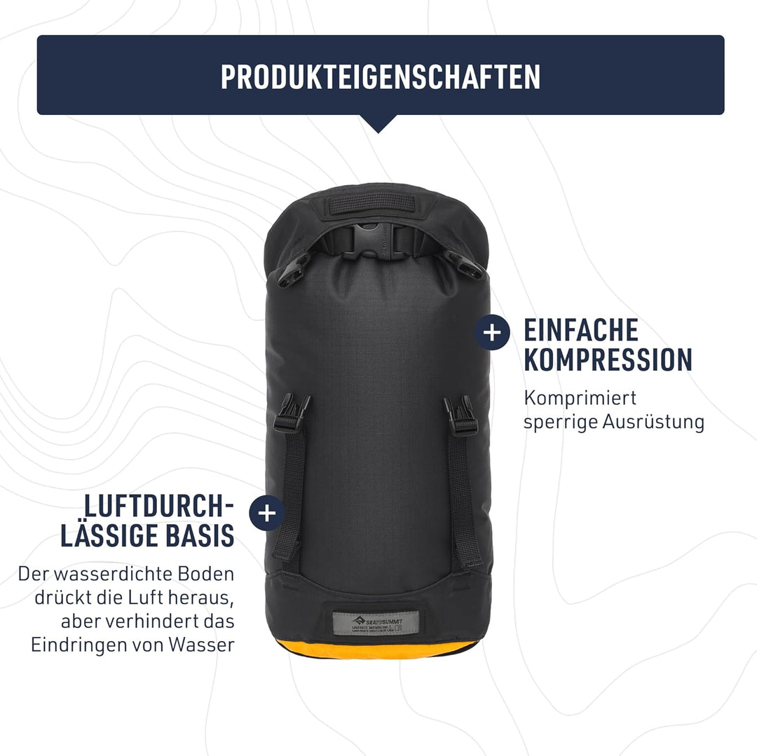Sea to Summit - Evac Compression Dry Bag HD - Kompakte Trockentasche - Rollverschluss - Strapazierfä
