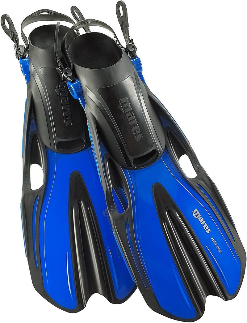 Mares Schnorchelflosse Volo One 410330 M/L Blau, M/L Blau