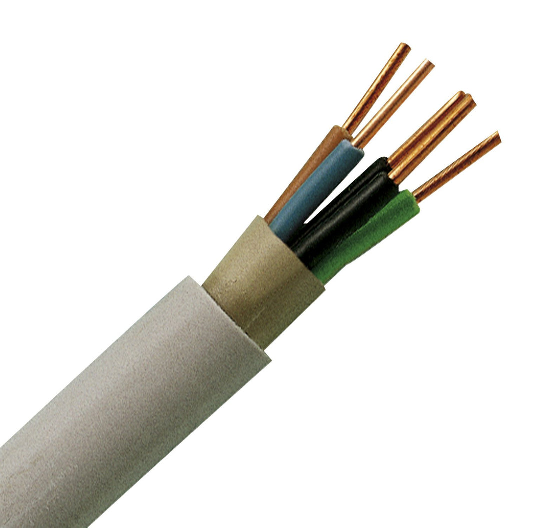 Kopp 153225006 Mantel-Leitung NYM-J, 5 x 2.5 mm², 25 m, grau, 25 m