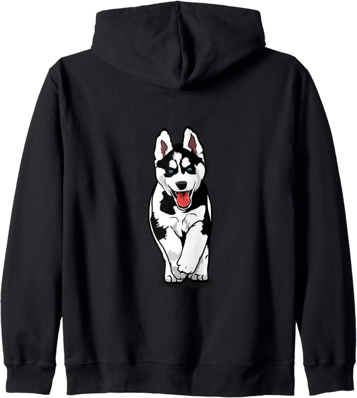 Husky Welpen Kapuzenjacke
