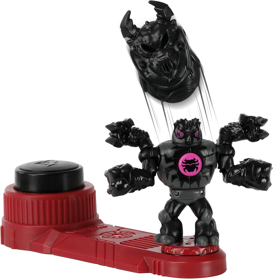 Legends of Akedo Beast Strike Battling Riesige Schattenroache, Mini Battling Warriors, Rüstung explo