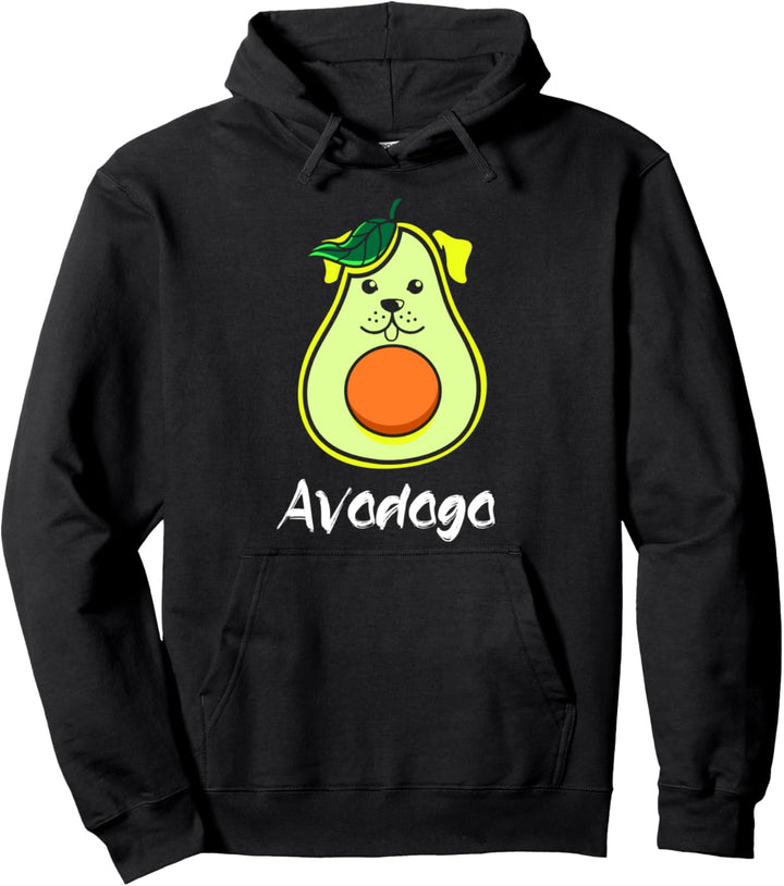 Womens Avodogo lustige Avocado Hund niedlich Vegan Doggie Ge Pullover Hoodie