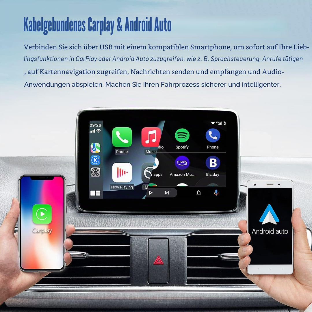 Mazda Carplay und Android Auto Retrofit Kit, TK78-66-9U0C OEM Hub passt auf MZD Connect System, 0000